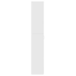 Berkfield Home Office Cabinet White 60x32x190 cm Engineered Wood - Size: 60 x 32 x 190 cm - thumbnail 7
