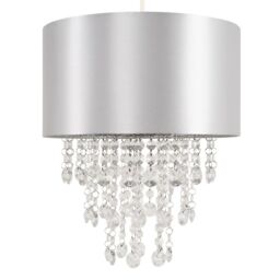 ValueLights Jesmond Grey Ceiling Pendant Shade - thumbnail 2