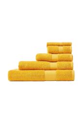 Homescapes 500 GSM Turkish Cotton Towel Soft, Absorbent & Quick-Drying in Gold