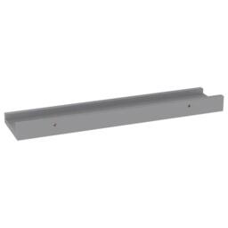 Berkfield Home Wall Shelves 4 pcs Grey 40x9x3 cm - Size: 40 x 9 x 3 cm - thumbnail 6