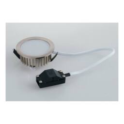 Netlighting FUSION LED Recessed Downlight Nickel 230lm 4000K 7x3.2cm in Grey - Size: 7x3.2 cm - thumbnail 3