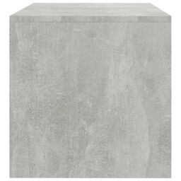 Berkfield Home TV Cabinet Concrete Grey 100x40x40 cm Engineered Wood - Size: 100 x 40 x 40 cm - thumbnail 5