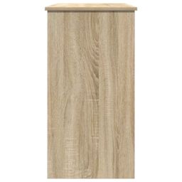 Berkfield Home Desk Sonoma Oak 80x40x75 cm Engineered Wood in Brown - Size: 80 x 40 x 75 cm - thumbnail 6