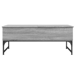Berkfield Home Decorative Coffee Table Grey Sonoma 100x50x40 cm Engineered Wood - Size: 100 x 50 x 40 cm - thumbnail 5