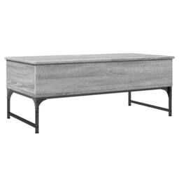 Berkfield Home Decorative Coffee Table Grey Sonoma 100x50x40 cm Engineered Wood - Size: 100 x 50 x 40 cm - thumbnail 3