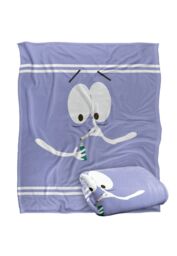 South Park Towlie Joint Silky Touch Super Soft Throw Blanket 152 X 127 cm in White - thumbnail 2