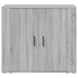 Berkfield Home Sideboard Grey Sonoma 80x33x70 cm Engineered Wood - Size: 80 x 33 x 70 cm - thumbnail 3