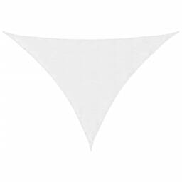Berkfield Home Sunshade Sail Oxford Fabric Triangular 3x4x5 m White