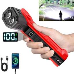 NESTLUNE COB LED Work Light Car Mechanic USB Rechargeable in Red