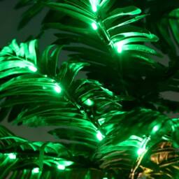 Berkfield Home LED Palm Tree Warm White 72 LEDs 120 cm - thumbnail 4