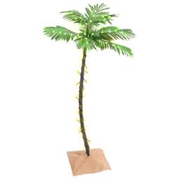 Berkfield Home LED Palm Tree Warm White 72 LEDs 120 cm - thumbnail 2
