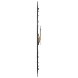 Berkfield Home Wall Clock Black √ò60 cm Iron - thumbnail 4