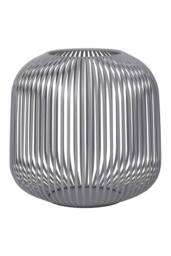 Blomus Lito Lantern Candle Holder Medium - Steel Gray in Grey