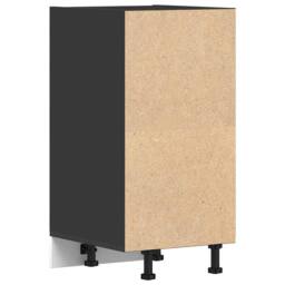Berkfield Home Bottom Cabinet Black 40x44.5x81.5 cm Engineered Wood - thumbnail 6