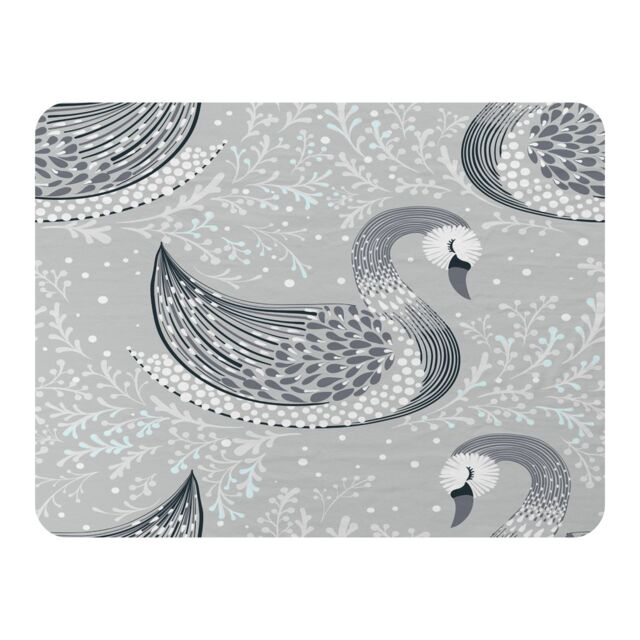 Benjamin Tate Design Decorative Swans Blanket in Natural - Size: 120 cm x 150 cm - image 1