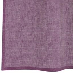 Berkfield Home Voile Curtains with Rod Pockets 2 pcs Purple - thumbnail 6