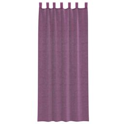Berkfield Home Voile Curtains with Rod Pockets 2 pcs Purple - thumbnail 4