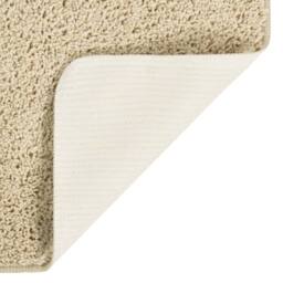 Berkfield Home Shaggy Rug Cream 120x170 cm Anti Slip in Beige - Size: 100 cm diameter - thumbnail 1