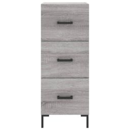Berkfield Home Sideboard Grey Sonoma 34.5x34x90 cm Engineered Wood - thumbnail 6