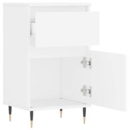 Berkfield Home Sideboards 2 pcs White 40x35x70 cm Engineered Wood - Size: 40 x 35 x 70 cm - thumbnail 7