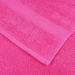 Berkfield Home 8 Piece Premium Towel Set SOLUND Pink 600 gsm - thumbnail 5