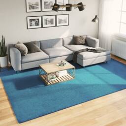 Berkfield Home Rug OVIEDO Short Pile Turquoise 240x340 cm - Size: Medium - thumbnail 2