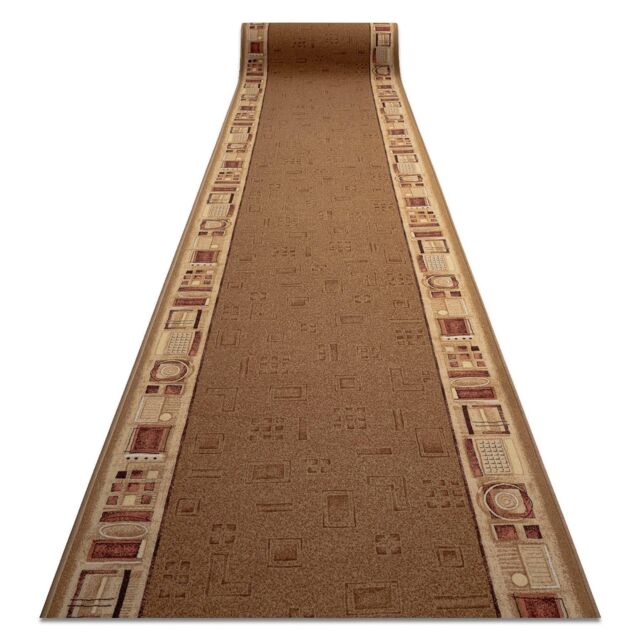 RugsX Anti-Slip Jena Runner in Beige - Size: 80 cm x 430 cm - image 1