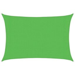 Berkfield Home Sunshade Sail 160 g/m¬≤ Light Green 3x5 m HDPE - thumbnail 2