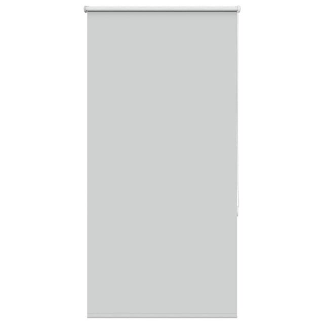 Berkfield Home Roller Blind Blackout Light Grey 75x130 cm Fabric Width 70.7 cm Polyester - image 1