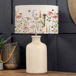 Voyage Maison Elspeth Table Lamp With Hermione Eva Lampshade in Aubergine - thumbnail 3