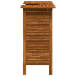 Berkfield Home Durable Bar Table 110x50x105 cm Solid Acacia Wood in Brown - Size: 110 x 50 x 105 cm - thumbnail 5