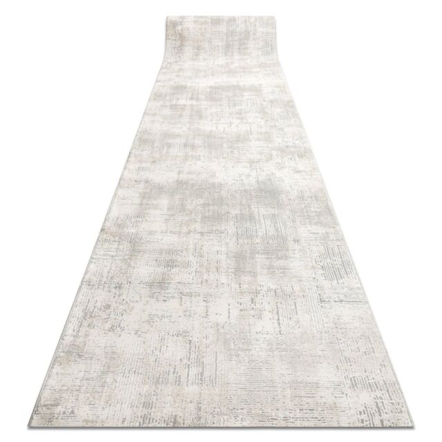 RugsX Modern Tuls Runner in Grey - Size: 60 cm x 410 cm - image 1