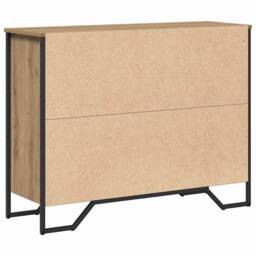 Berkfield Home Sideboard Artisan Oak 97x32.5x74.5 cm Engineered Wood in Brown - thumbnail 8