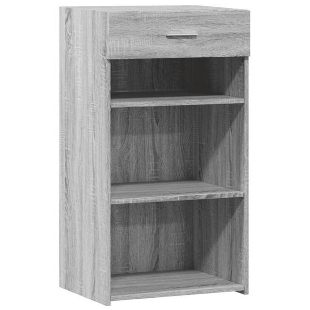 Berkfield Home Sideboard Grey Sonoma 50x42.5x93 cm Engineered Wood - image 1