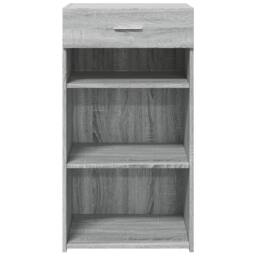 Berkfield Home Sideboard Grey Sonoma 50x42.5x93 cm Engineered Wood - thumbnail 4