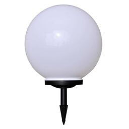 Berkfield Home Outdoor Pathway Lamps 2 pcs LED 40 cm with Ground Spike in White - thumbnail 2