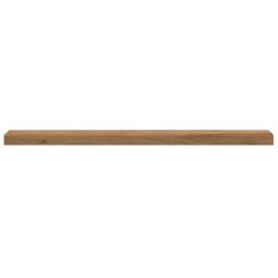 Berkfield Home Wall Shelves 4 pcs Artisan Oak 40x10x1.5 cm Engineered Wood in Brown - thumbnail 5