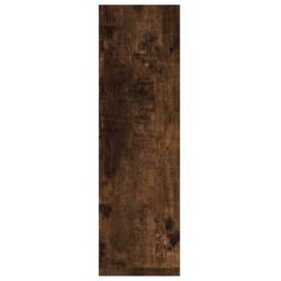 Berkfield Home Decorative Wall Shelves 2 pcs Smoked Oak 50x15x50 cm Engineered Wood in Brown - Size: 50 x 15 x 50 cm - thumbnail 6