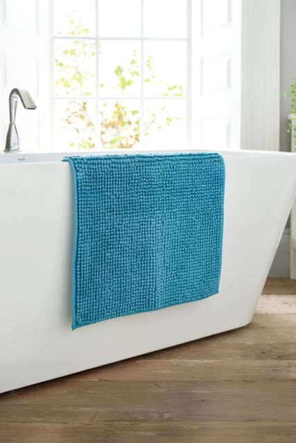 Lobster Creek Kaleidoscope Noodle 50x80cm Bath Mat - Soft & Absorbent Quick Drying Bathroom Rug - Deyongs 1846 in Turquoise - image 1