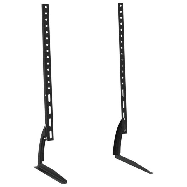Berkfield Home TV Stands 2 pcs for 37-75 Inch Screen Max VESA 600x400 mm 45kg in Black - image 1