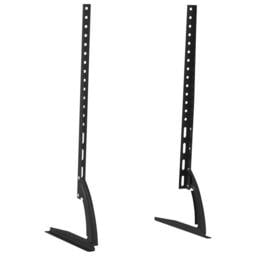 Berkfield Home TV Stands 2 pcs for 37-75 Inch Screen Max VESA 600x400 mm 45kg in Black - thumbnail 5