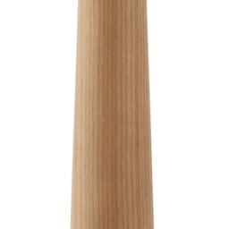 Loops Polished Nickel Floor Lamp - Decorative Wooden Stem - Requires 2 x E27 GLS Bulbs in Metallics - thumbnail 2