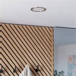 Loops Elegant Satin Nickel Ceiling Spotlight - Versatile Indoor Home Décor in Metallics - thumbnail 6