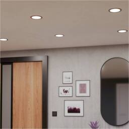 Loops Elegant Satin Nickel Ceiling Spotlight - Versatile Indoor Home Décor in Metallics - thumbnail 3