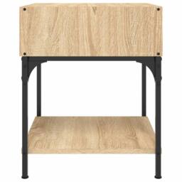 Berkfield Home Bedside Tables 2 pcs Sonoma Oak 40x41x50 cm Engineered Wood in Brown - Size: 40 x 41 x 50 cm - thumbnail 6