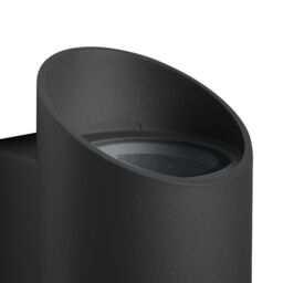 Nordlux Modern Outdoor Wall Light Black Aluminium GU10 Weatherproof - Mains Powered, IP54 - thumbnail 7