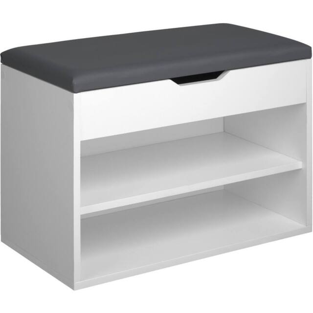 tectake Shoe Rack Jasmina in White - image 1