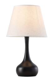 Living and Home Modern Table Lamp in Black - thumbnail 4