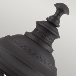 Netlighting English Bridle 3 Light Large Outdoor Pedestal Light Black IP44 E14 - thumbnail 2