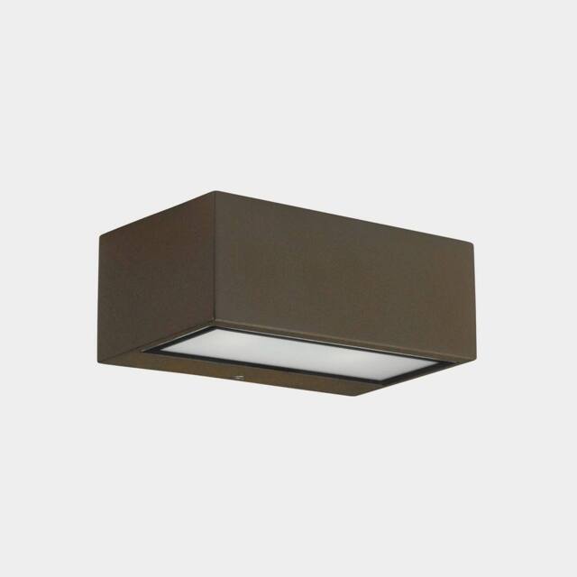 Netlighting Nemesis Outdoor LED Up Down Light Brown Opal IP65 17.5W 2700K